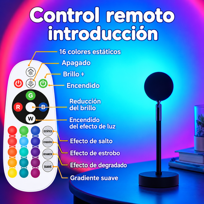 Lámpara Proyector de Atardecer